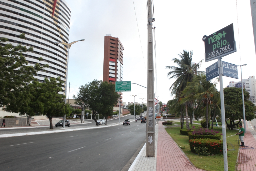 Os condutores que trafegam pelo Cocó e desejam acessar a Aldeota poderão ter acesso à Av. Pe. Antônio Tomás a partir da R. Andrade Furtado