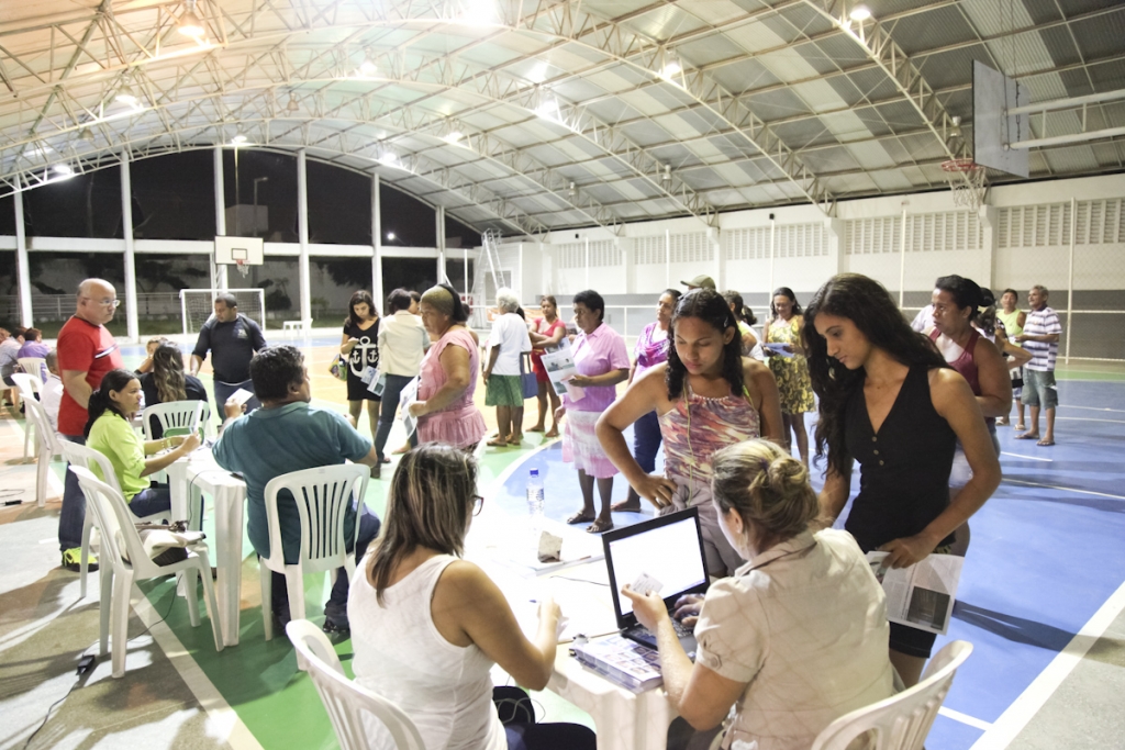 A cada 15 participantes, uma demanda é eleita. Um total de 109 demandas foram cadastradas para essa Regional (Foto: Thiago Gaspar)