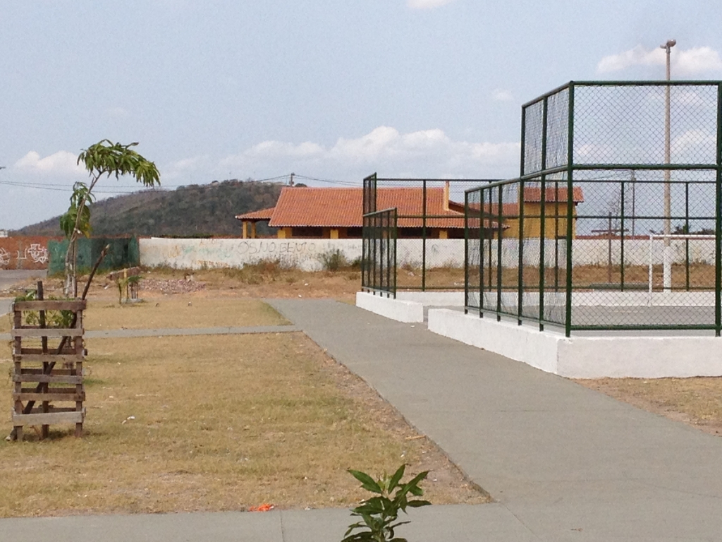 A praça da comunidade será o palco das atividades