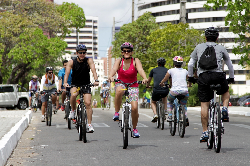 O horário de funcionamento da ciclofaixa permanece o mesmo: de 7h às 13h (Foto: Igor de Melo)