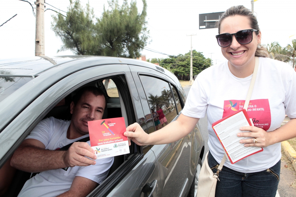 Ação incluiu a distribuição de material informativo e orientações acerca das violações de direitos em geral