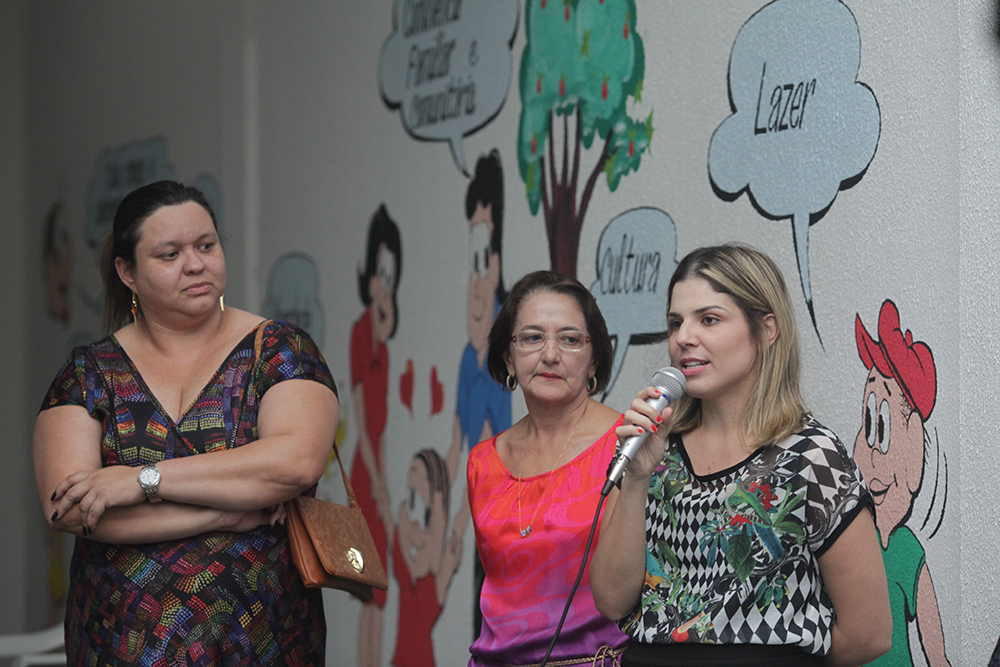 Segundo Carol Bezerra, a nova unidade de abrigo oferece às crianças e adolescentes um ambiente agradável, educativo e seguro (Foto: Kaio Machado)