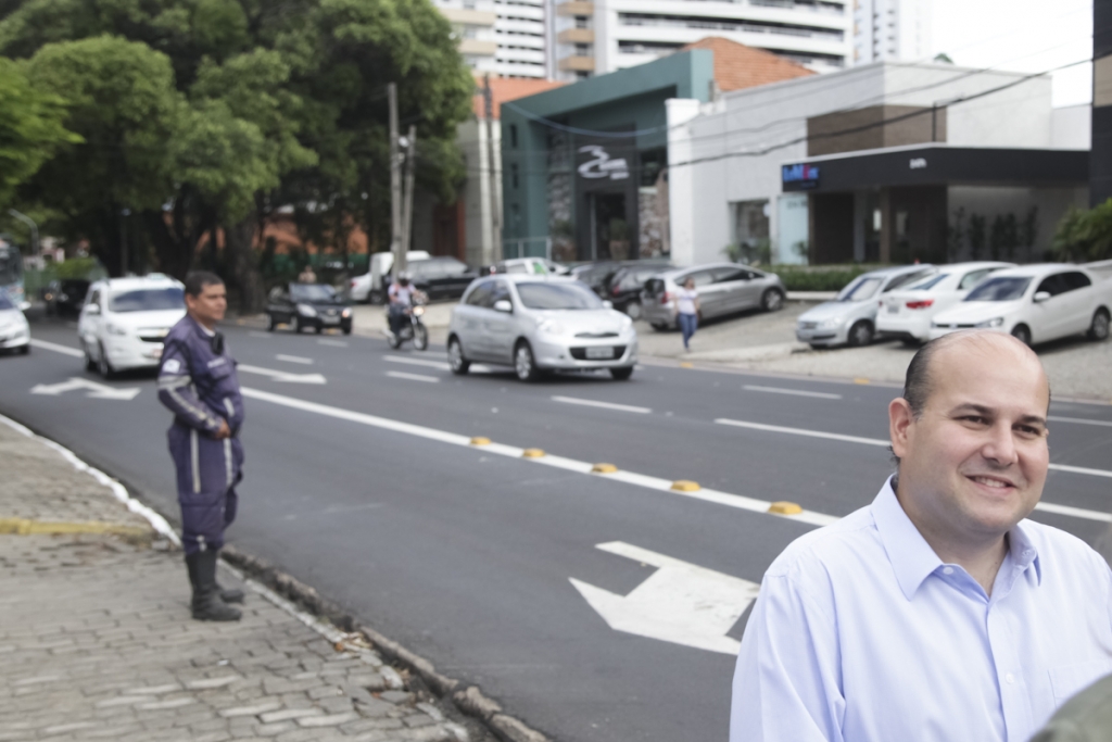 A intervenção era prevista dentro do Plano de Ações Imediatas em Transporte e Trânsito (Foto: Thiago Gaspar)