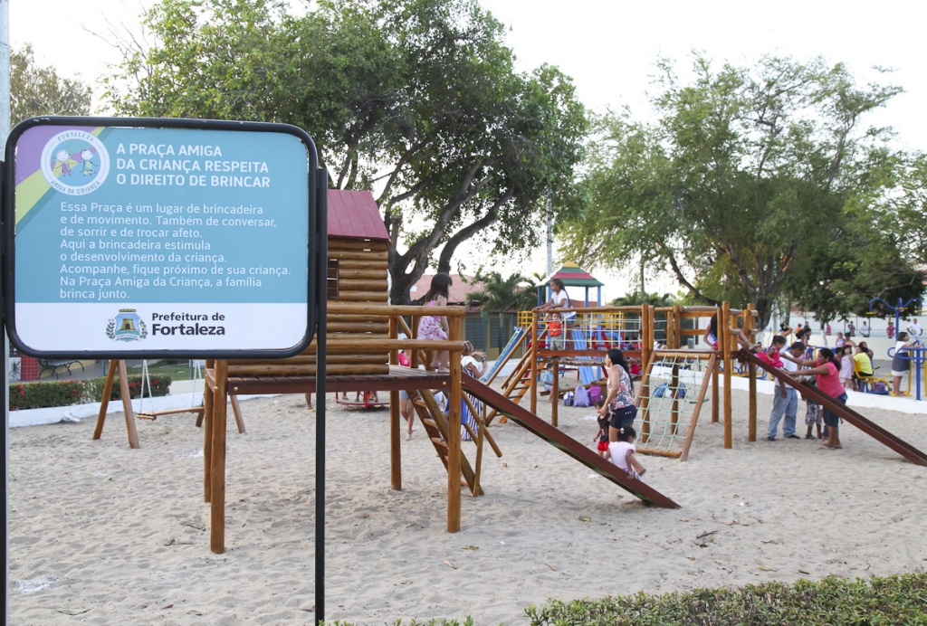 Todas as Regionais já foram contempladas pelo projeto Praça Amiga da Criança e ainda serão entregues mais 22 parques (Foto: Thiago Gaspar)