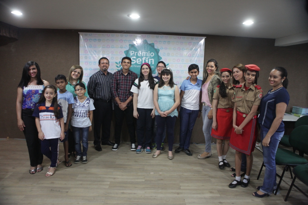 Na última sexta-feira (05/12), todos os ganhadores fizeram uma visita à Sefin para conhecer a Secretaria (Foto: Kaio Machado)