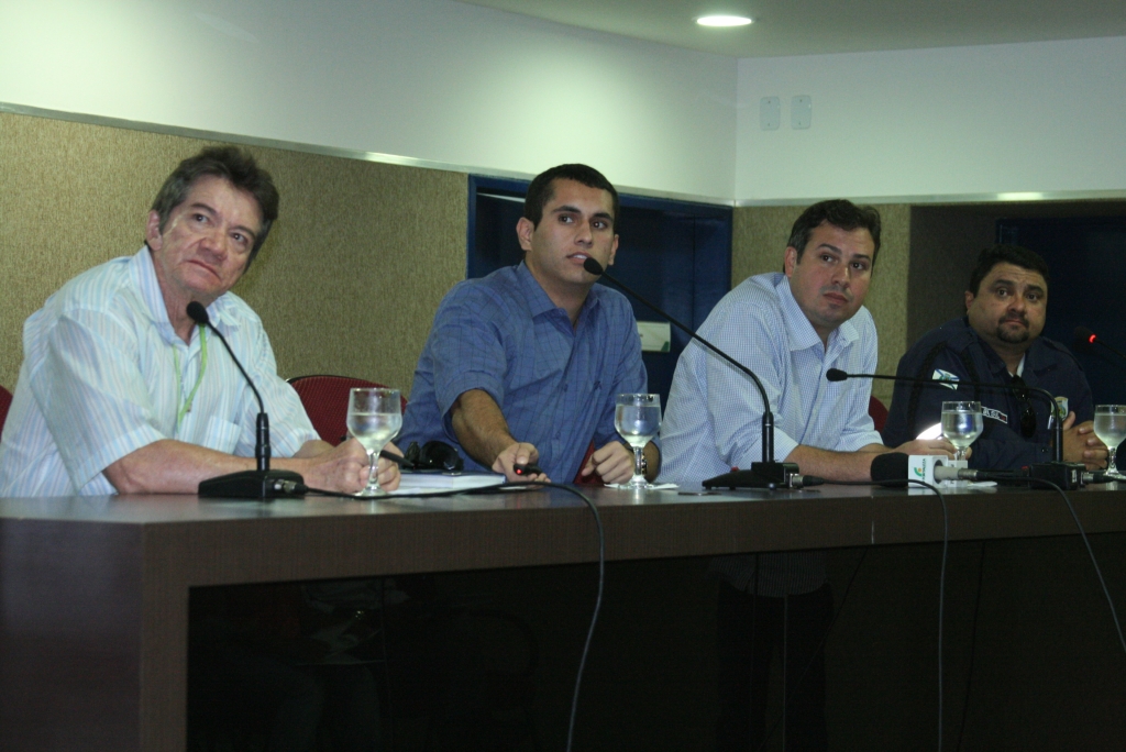O anúncio foi feito em coletiva, nesta terça-feira (20), no auditório do Paço Municipal (Foto: Mauri Melo)