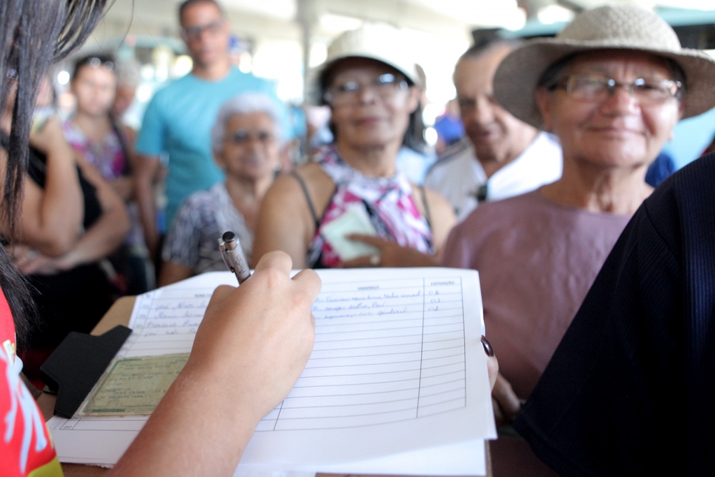 A campanha começou às 8 horas da manhã e a meta de 200 testes preventivos foi ultrapassada já no começo da tarde (Foto: Kaio Machado)