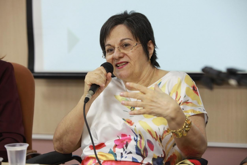 A biofarmacêutica cearense Maria da Penha falará sobre a lei que leva o seu nome (Foto: Queiroz Netto)