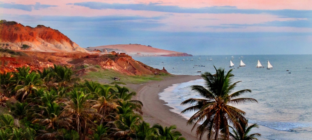 Foto de Icapuí, uma das imagens que estão em