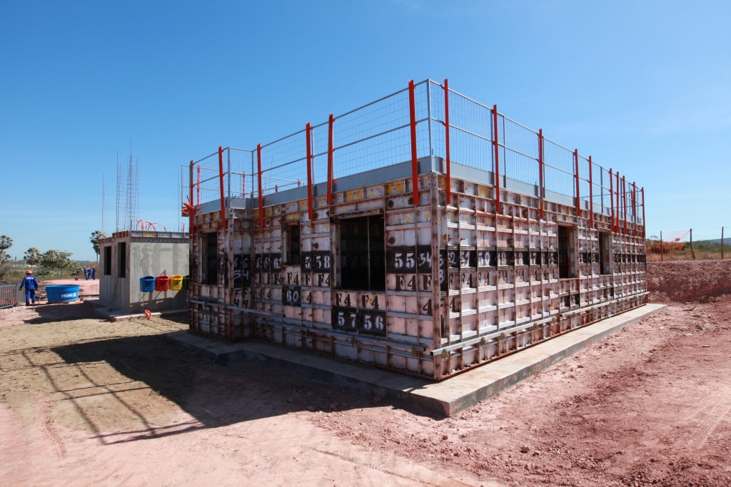 O Cidade Jardim II será construído com tecnologia inovadora, com fabricação em formas de paredes de concreto modulares, que proporciona mais agilidade