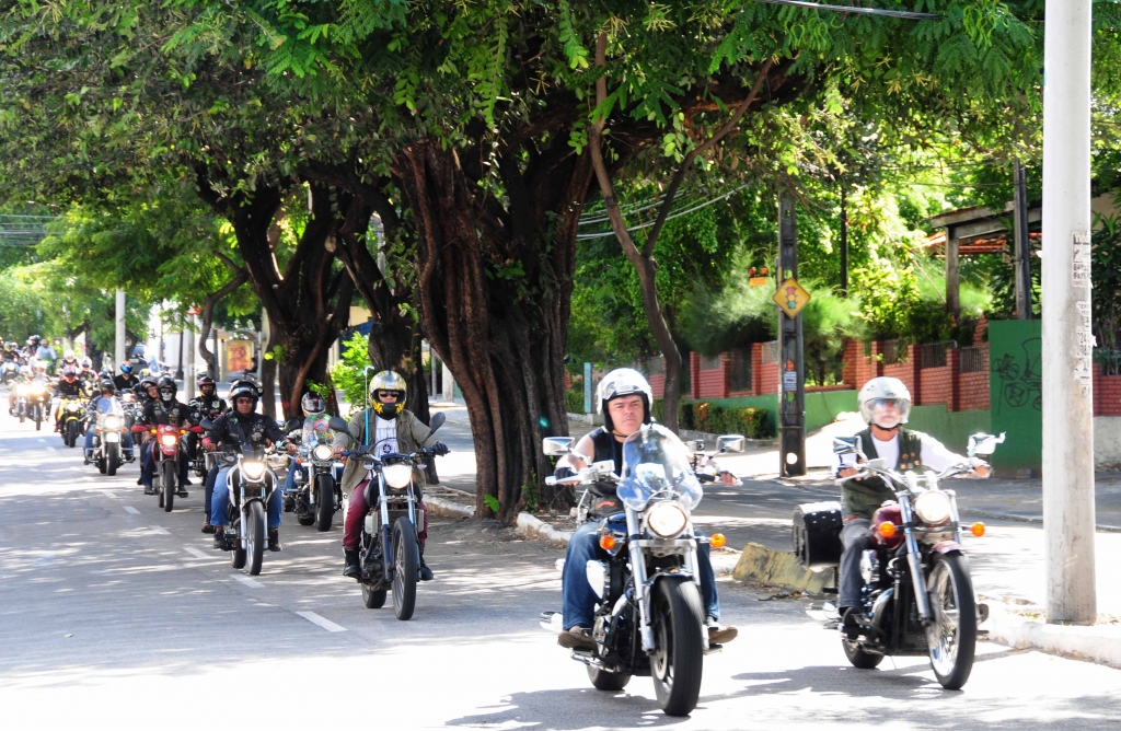 Cerca de 50 motociclistas participaram da atividade que encerrou a Semana do Motoclista (Foto: Nely Rosa)