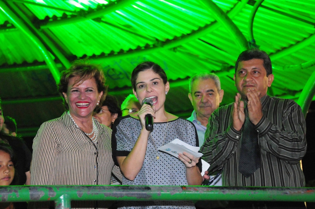 Carol Bezerra reafirmou o compromisso da administração em valorizar os espaços públicos para estimular o lazer das crianças (Foto: Nely Rosa)