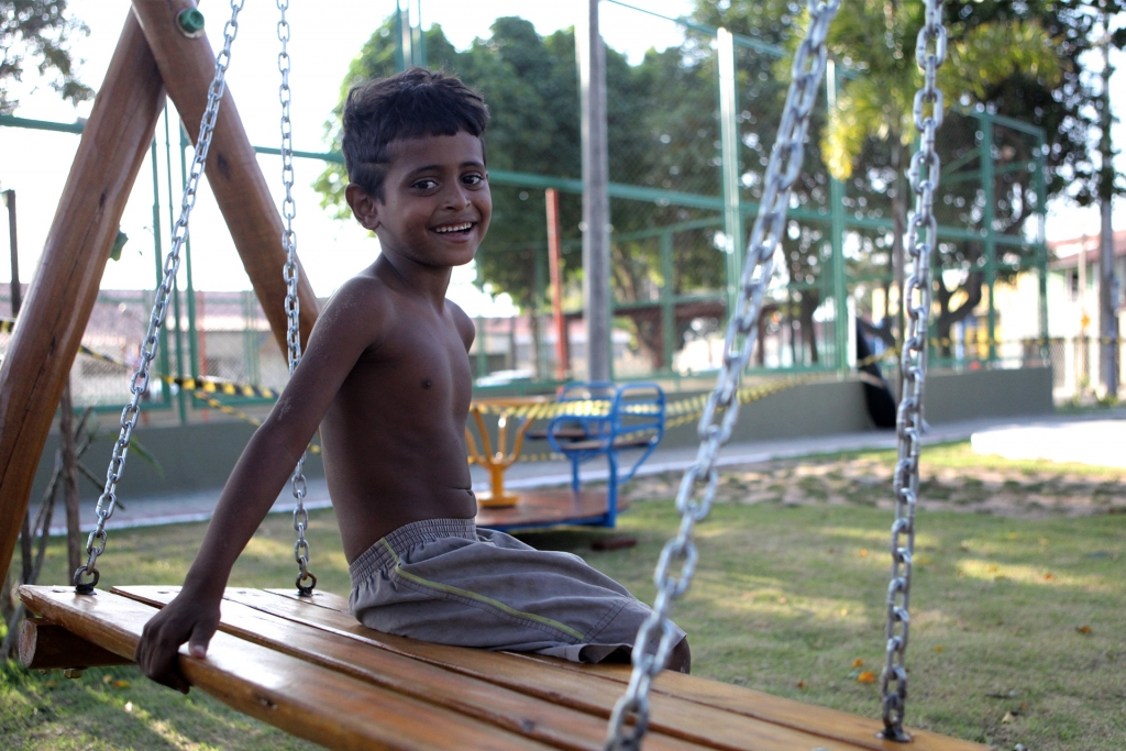 A previsão é de que, até o fim de dezembro, todos os 54 parques estejam instalados (Foto: Kaio Machado)