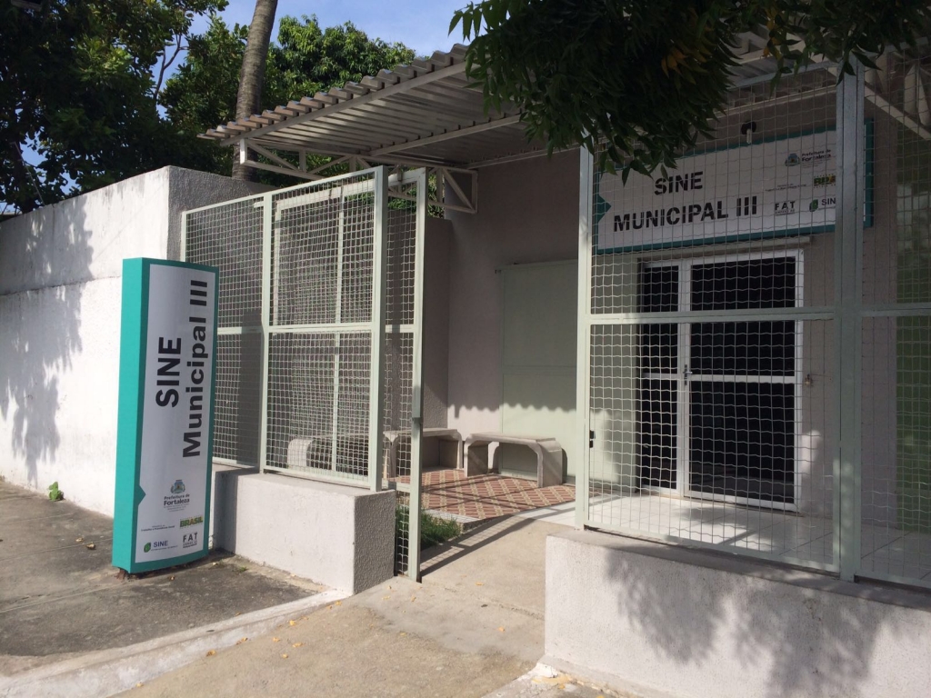 Fortaleza conta atualmente com três unidades do SINE Municipal, localizadas nas sedes das Regionais I, III e V