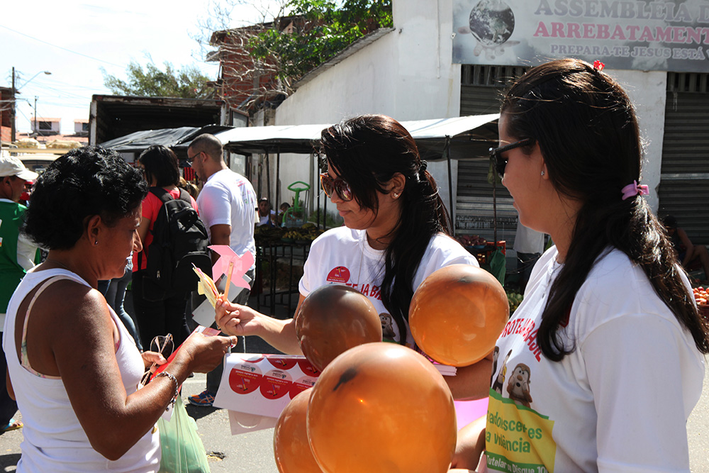 Ainda como parte da Programação da Campanha, as ações de sensibilização e panfletagem seguem até o dia 1 de julho