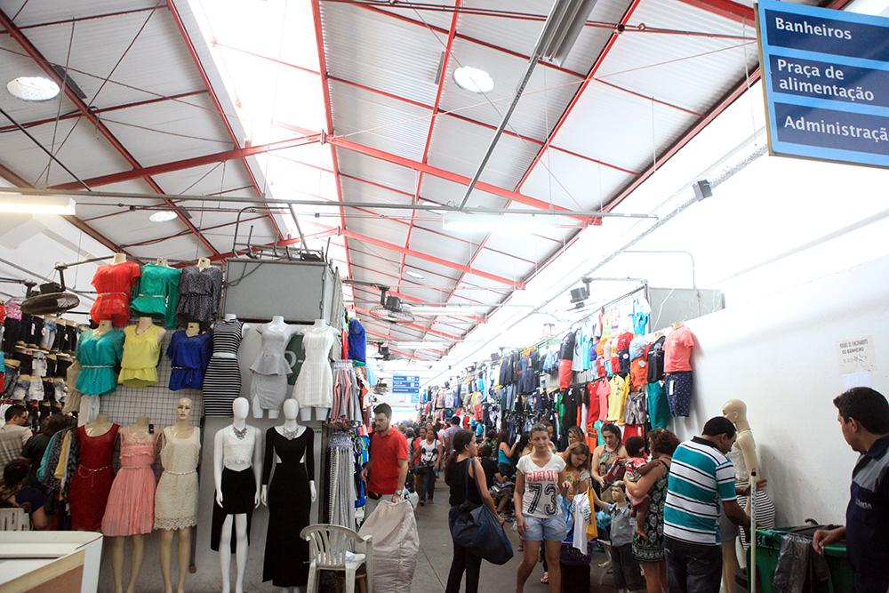 Essa é a primeira grande intervenção no maior centro de comércio popular da capital desde sua inauguração (Foto: Marcos Moura)