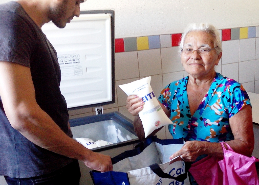 O programa distribuiu 6.871 litros de leite só neste mês de junho