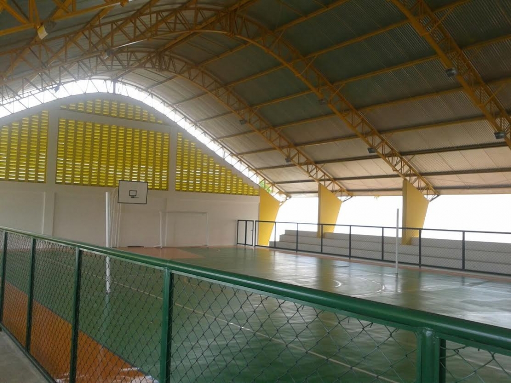 O espaço terá dois vestiários, depósito, arquibancada e iluminação