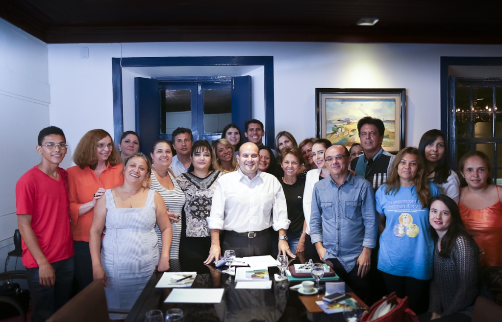 Reunião ocorreu no Paço Municipal, na segunda-feira (09/11) (Foto: Thiago Gaspar)