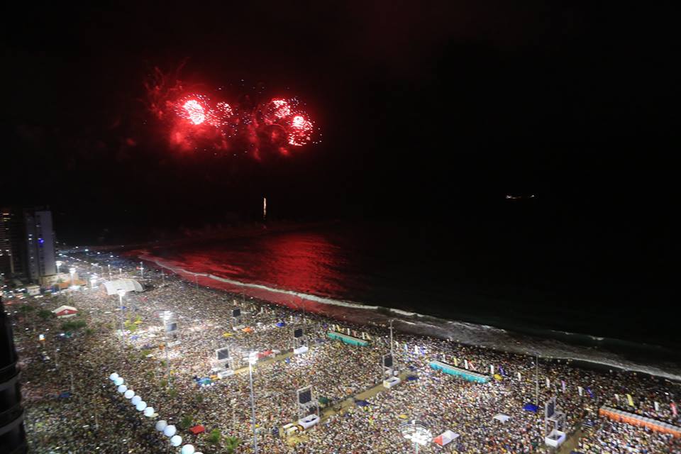 O Réveillon de Fortaleza se consolida como atração turística