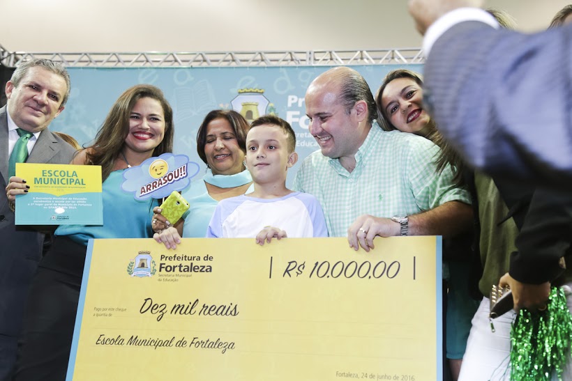 As escolas que se destacaram foram premiadas com recursos financeiros (Foto: Thiago Gaspar)