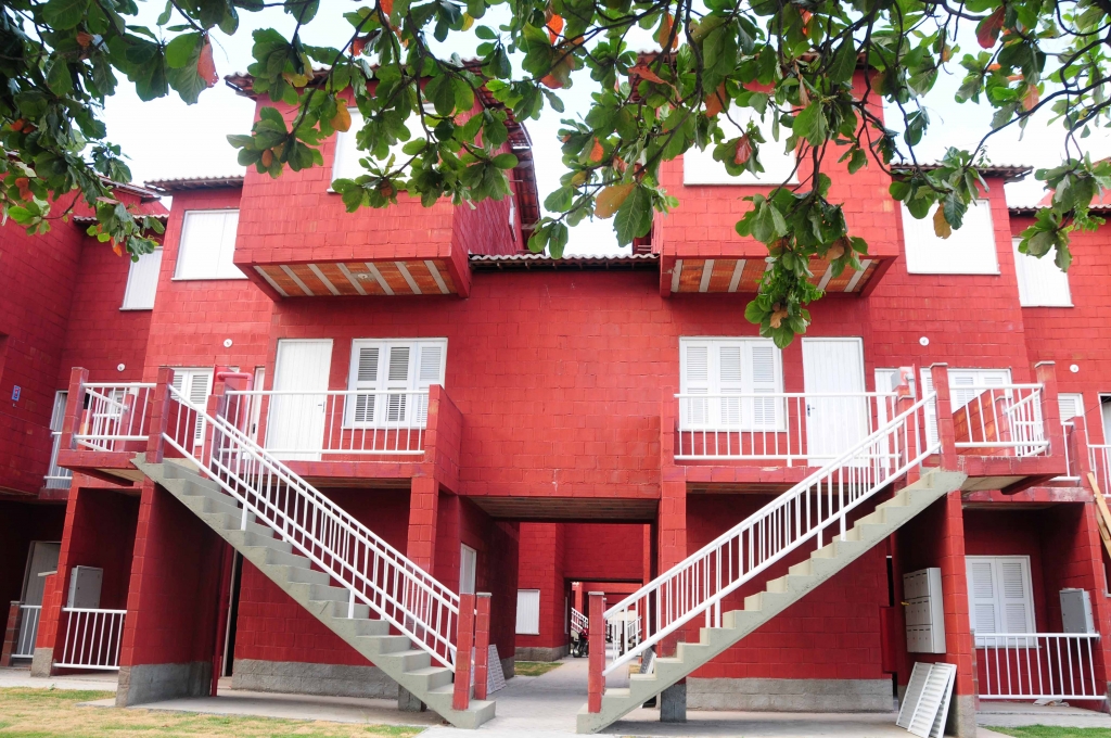 O conjunto habitacional Vila do Mar II conta com 84 unidades habitacionais e área de lazer (Foto: Nely Rosa)